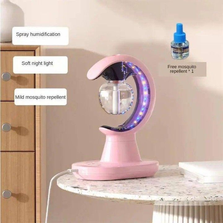 Ultrasonic Mosquito Repellent Lamp with LED & Humidifier